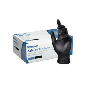 Synthetic Gloves Black M (100pc)