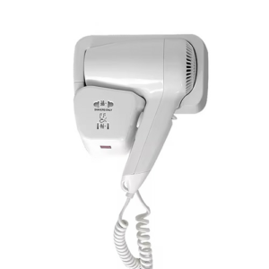 Hair Dryer With Holder White 1200W